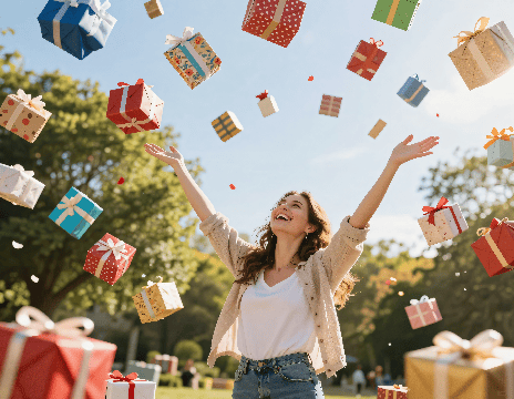 This Page Shows Different Gifts Depending On Your Country