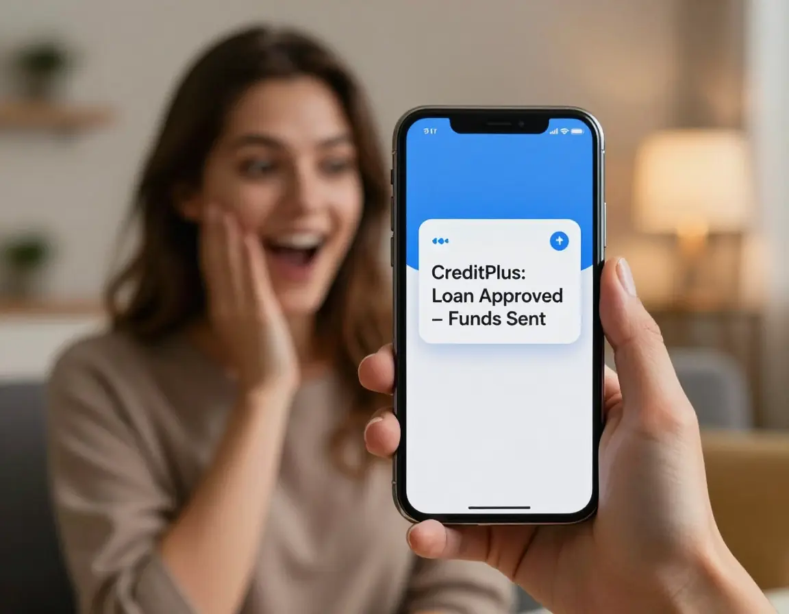 Apply in 3 Minutes — Get Cash With CreditPlus