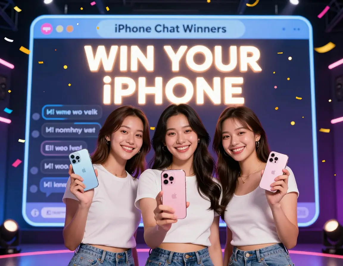 Live Chat Giveaway — Win an iPhone Today