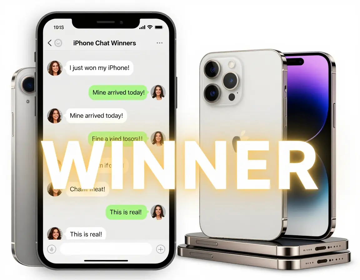 Live Chat Giveaway — Win an iPhone Today