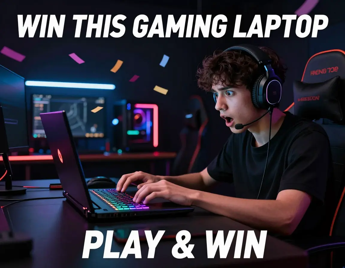 Lucky Draw: Win a Laptop in Minutes